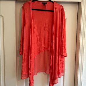 Lane Bryant Coral Tunic Top